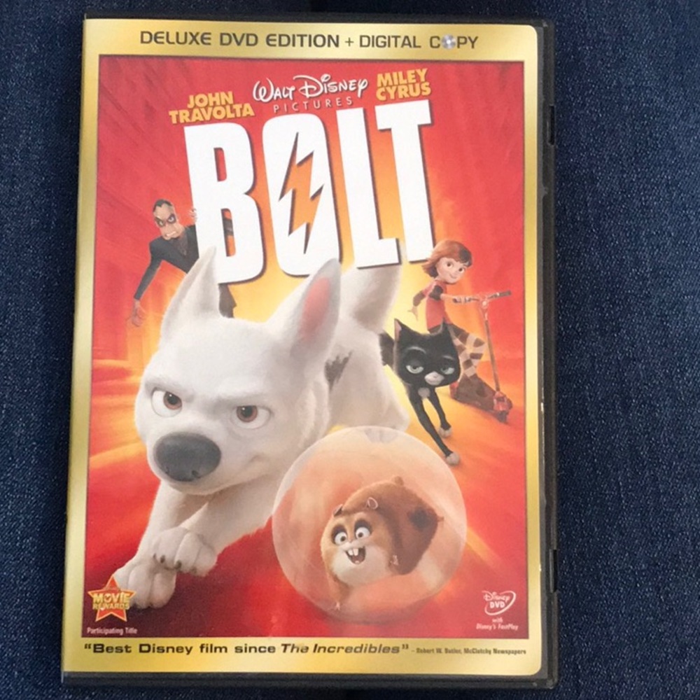 Bolt deluxe DVD edition Disney